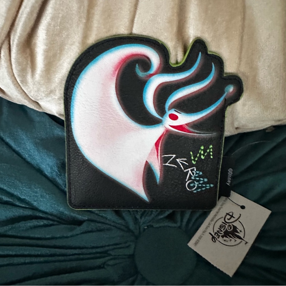 Disney Nightmare Before Christmas Zero Card Holder Wallet: NWT
